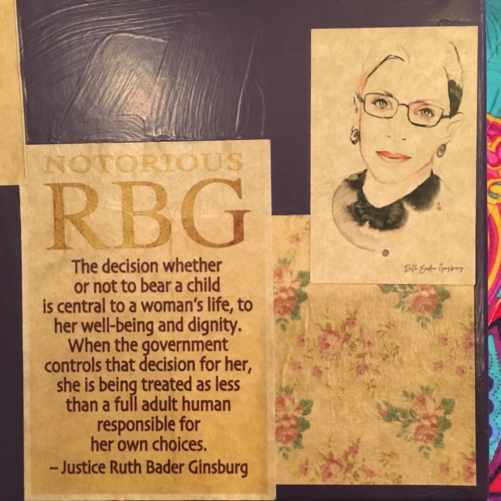 RBG ~ Ruth Bader Ginsburg Memory Box - Picture 6 of 16